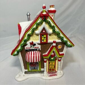 Disney Minnie’s Holiday House Decor - Red, Green, White, Brown